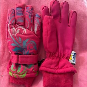 3M Thinsulate Vibrant Pink Kids Gloves